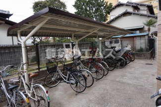 【その他共用部分】 | シックス板付の駐輪場