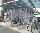 【その他共用部分】 | ボン･ヴォヤージュII | 駐輪場です
