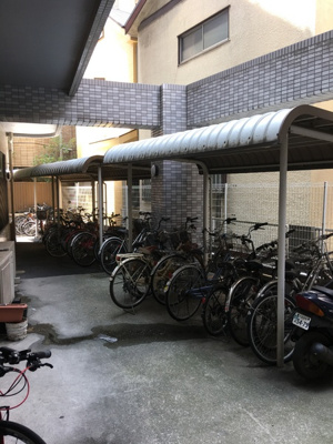 【その他共用部分】 | フジマンションエクセル | 駐輪場