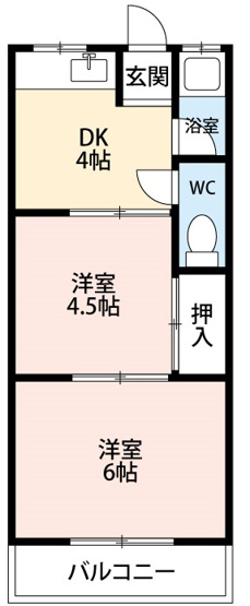 【間取り】 | ゆり荘