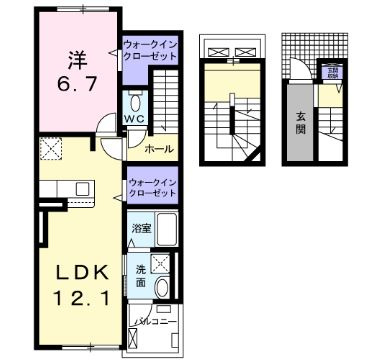 ヒルズ・コートの間取り
