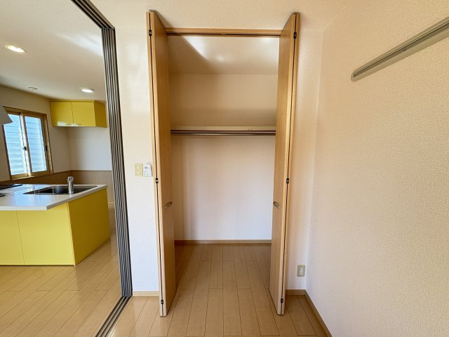 セジュール宮沢Bの収納|写真は同建物の別部屋を参考に掲載しております。