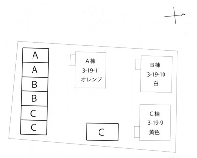 【区画図】 | フレンズハウス金沢ⅡC