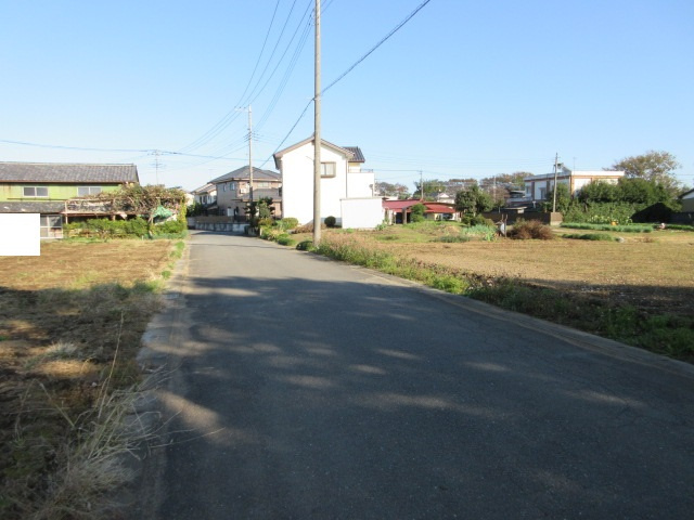 【前面道路含む現地写真】 | 東松山市古凍　売地