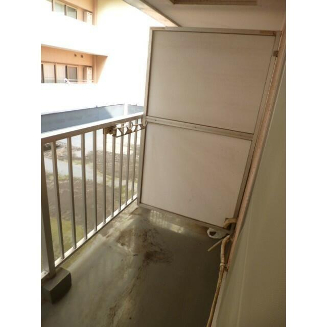 アムス小岩WESTのバルコニー