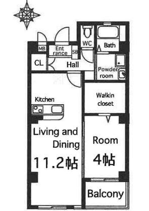 RESIDENCE高千穂の間取り