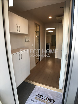 【玄関】 | メゾン四季彩Ⅱ | 明るい玄関です