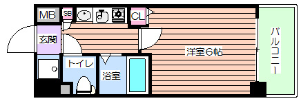 【間取り】 | エステムコート梅田リトリーヴ