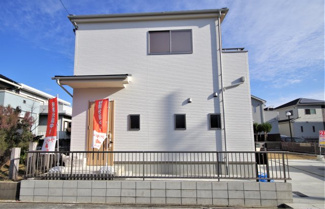 【外観】 | 1号棟　現地（2020月１月）撮影
敷地面積165.29m²(50.00坪)。