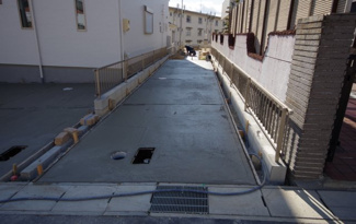 【外観】 | １号棟　現地（2020年1月）撮影
外観完成しました！
敷地面積186.64㎡（56.45坪）。
駐車2台可能です。