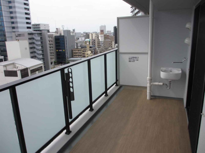 【バルコニー】 | ジオ福島野田The Marks | 暖かな日差しのふりそそぐバルコニー