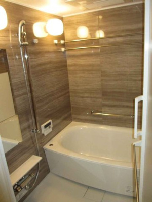 【浴室】 | ジオ福島野田The Marks | きれいなお風呂です