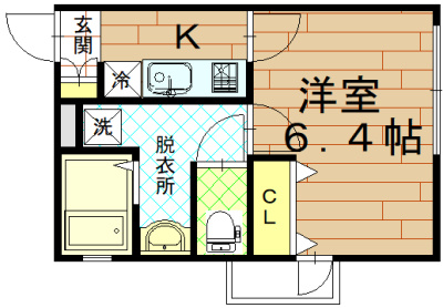 グレースアレイ西院の間取り