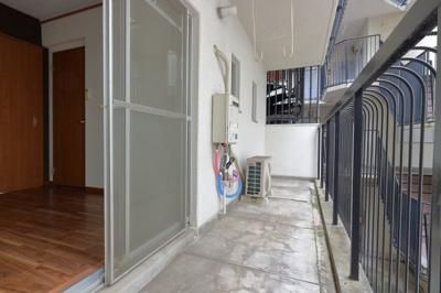 【バルコニー】 | 甲南メゾン春日 | 北側バルコニー