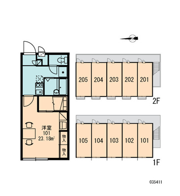 【区画図】 | 新久保