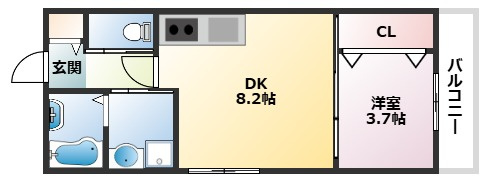 【間取り】 | アビタ青木駅前