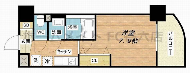 【間取り】 | Luxe森之宮