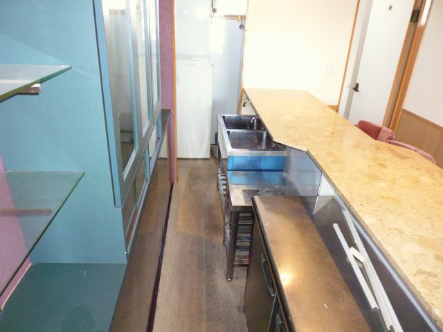 ペンシルビルのキッチン