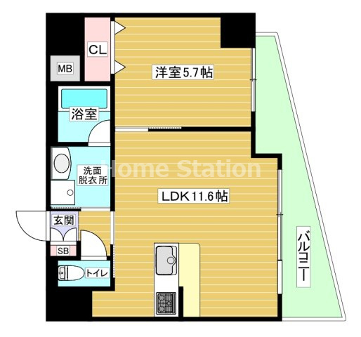 【間取り】 | エスタート御幣島