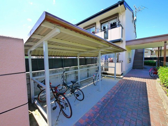クレール秀英のその他共用部分|自転車置き場です