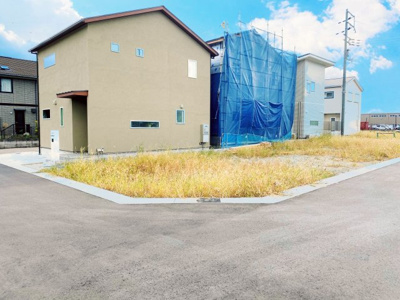 【前面道路含む現地写真】 | Residence city 和泉市小田町　 | 角地でとても明るい区画です♪