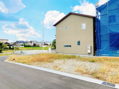 【前面道路含む現地写真】 | Residence city 和泉市小田町　 | 間口が広いのでイメージ通りの建物プランが入ります♪