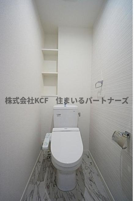 サニーコート梅満のトイレ|コンパクトで使いやすいトイレです