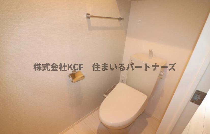 オッツ梅満Ⅱ B棟のトイレ|シンプルで使いやすいトイレです