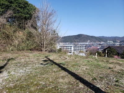 【外観】 | 鳥取市面影１丁目土地 | 高台の上にある土地です