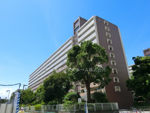 仲介手数料無料　大島３丁目団地2号棟　10階　リノベーション済の外観