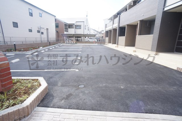 カサブランカの駐車場