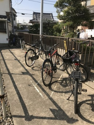 【その他共用部分】 | テラスアイビス | 駐輪場