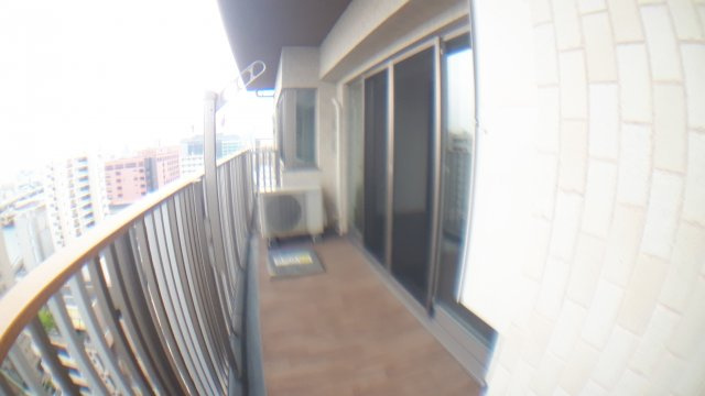 台東区蔵前２丁目の賃貸マンションのバルコニー