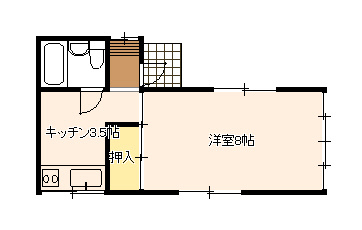 【間取り】 | コーポカヤバ
