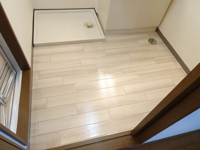 クラウンマンションの洗面所