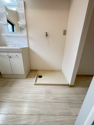 ラシェットエムザB棟の洗面所