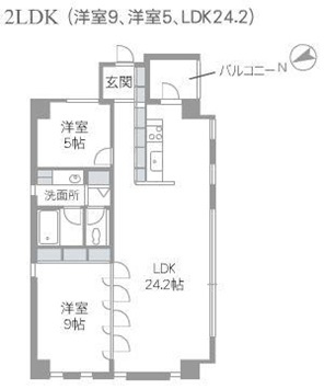 【間取り】 | Kフラッツ