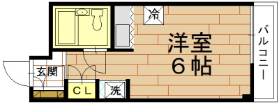 メゾン・ド嵯峨野の間取り