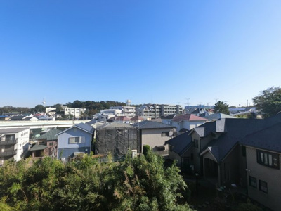 【展望】 | ワコーレ三ツ沢公園Ⅱ | 7階建て5階部分の為眺望良好です。
