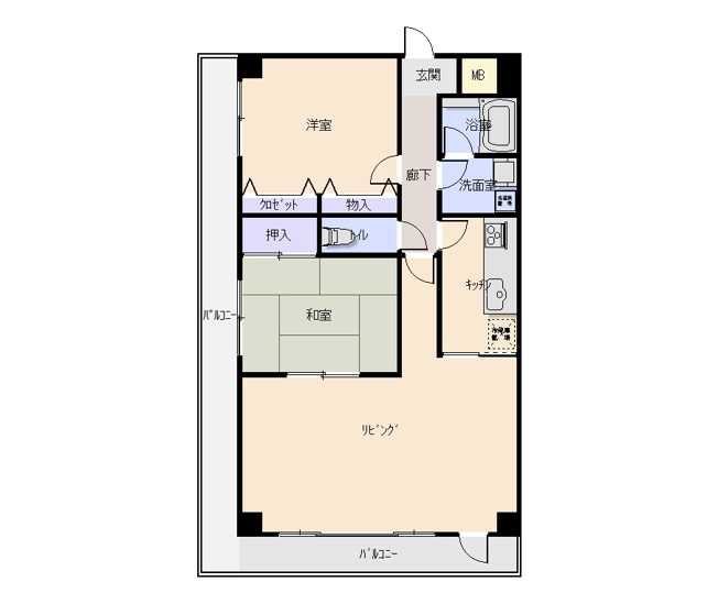 【間取り】 | プロシード甲府 | 『プロシード甲府』