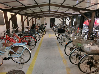 【その他共用部分】 | タックお花茶屋 | 自転車置き場