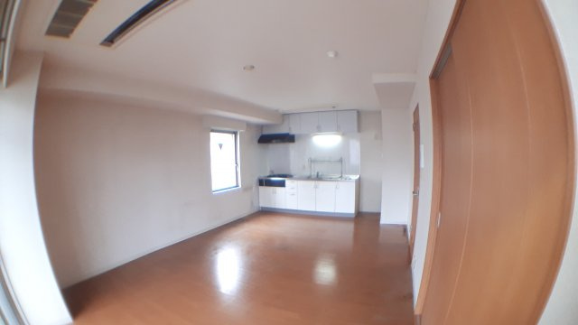 台東区雷門２丁目の賃貸マンションの居間・リビング|原状回復中