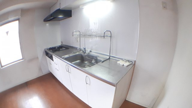 台東区雷門２丁目の賃貸マンションのキッチン|原状回復中