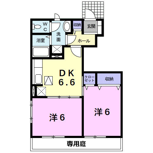 ソレイユ富貴B