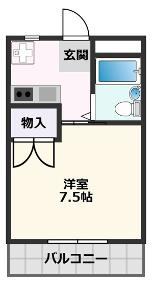 【間取り】 | ナンノ第12号館