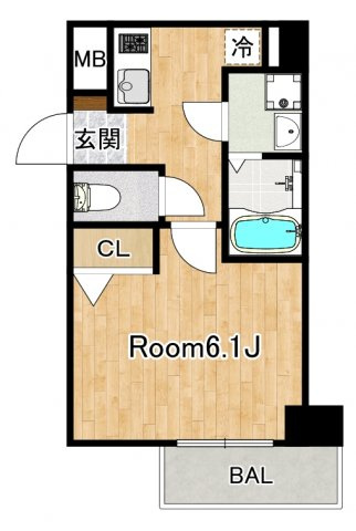 【間取り】 | エスリード京橋セントラル