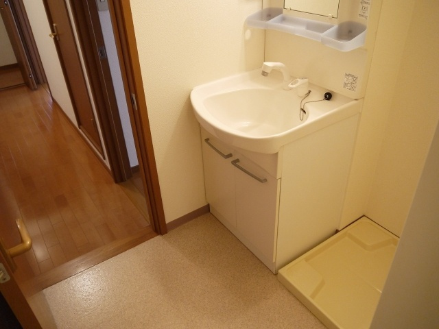 ラフィーネ　Ｂ棟（富堂町）の洗面所|使いやすい洗面所です