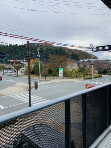 ディアス中津川　Aのバルコニー