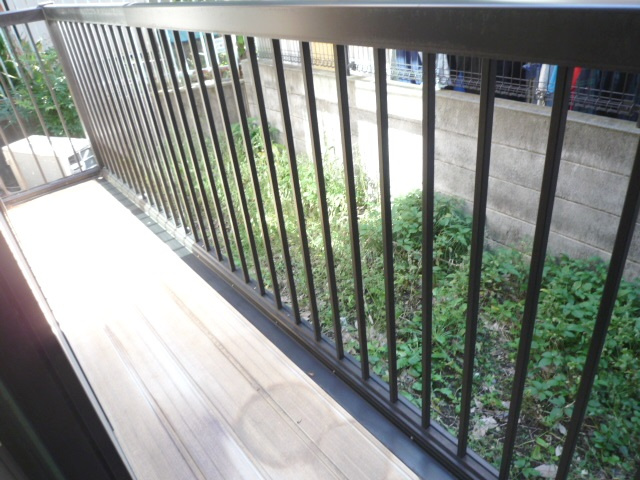 文京区千駄木５丁目の賃貸マンションのバルコニー|バルコニー