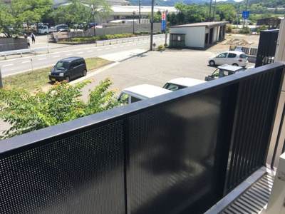 【バルコニー】 | クレール | お洗濯にも便利なバルコニー付き